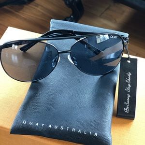 Quay Australia Black Smoke Sunglasses